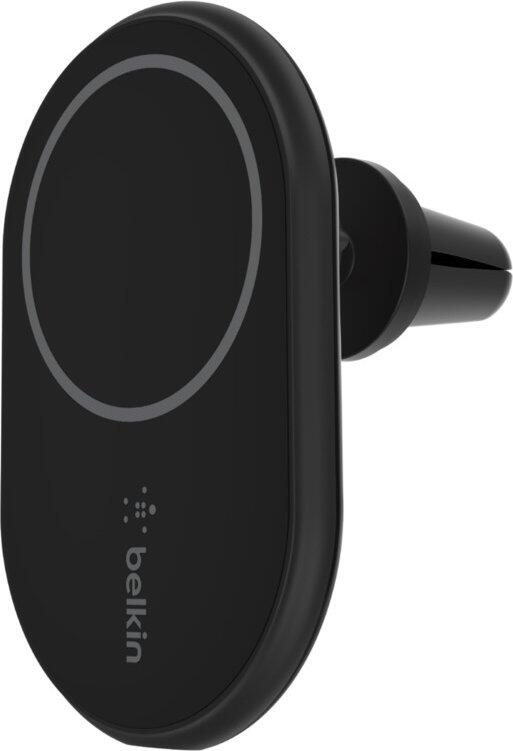 Belkin BoostCharge 10 W magnetisches drahtloses Kfz-Ladegerät, schwarz WIC004BTBK-NC