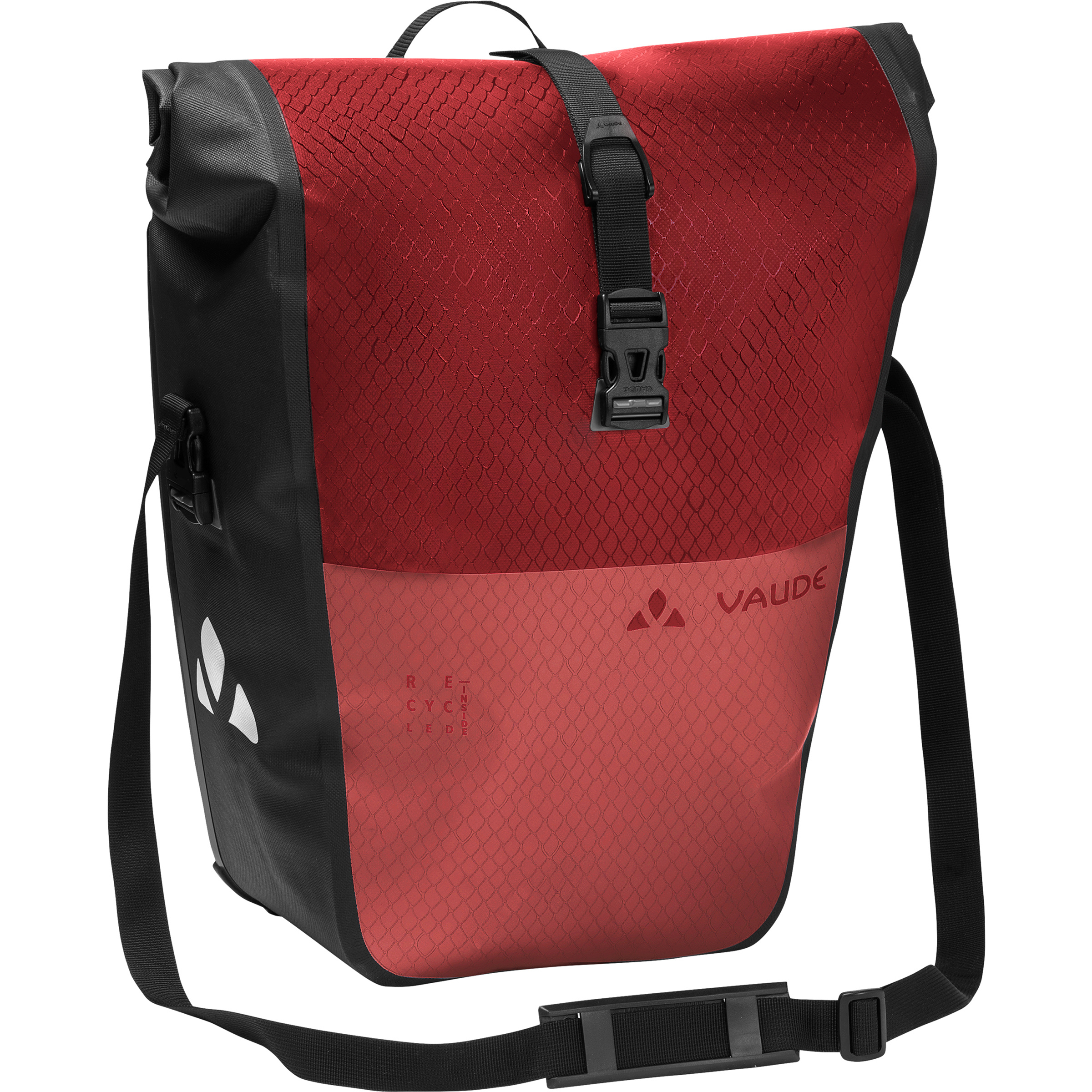 Vaude Aqua Back Color Single Rec Fahrradtaschen rot Größe 24L Camping