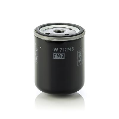 MANN-FILTER Hydraulikfilter, Automatikgetriebe w71245 76mm für HUSQVARNA