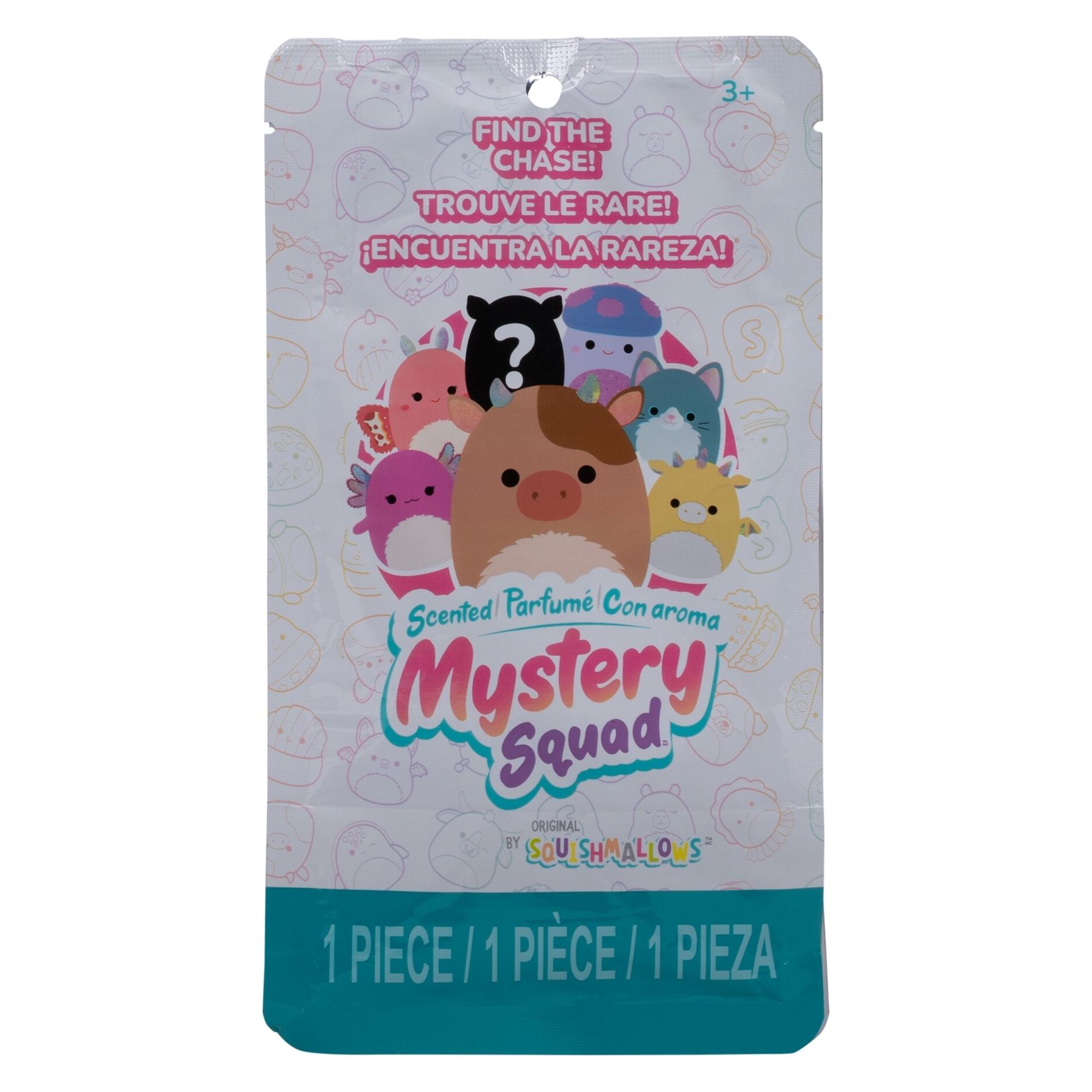 Squishmallows 13 cm Scented Mystery Bag Iridescent Squad Asst CDU (12 cm) (AMOS290428)