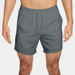 NIKE Stride Dri-FIT 2in1 Laufshorts Herren 084 - smoke grey/reflective silv XXL