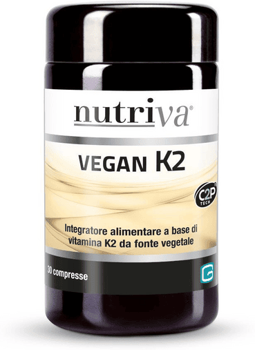 Nutriva Vegan K2 Integratore Vitamina K 30 Compresse