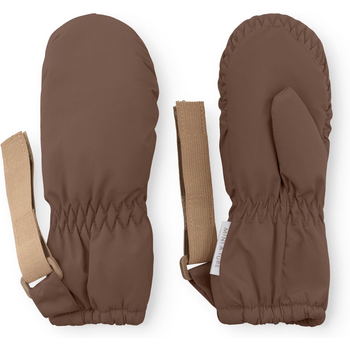 Mini a ture Matcordt Fleece Lined Mittens chestnut brown (1930) 18-24m 1263303700193034
