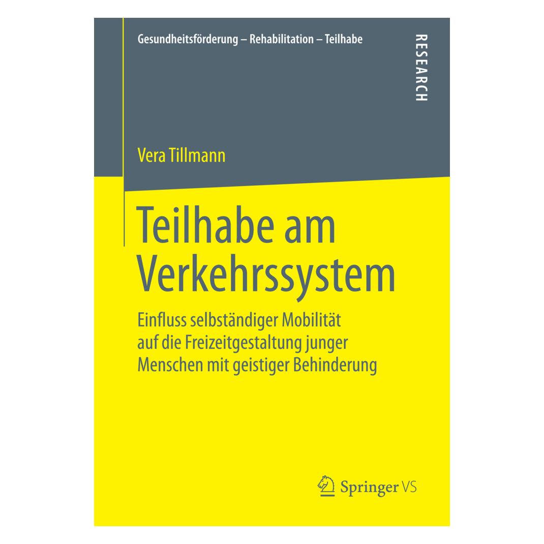 Springer Teilhabe am Verkehrssystem (Deutsch, Softcover, Vera Tillmann) (55572213)