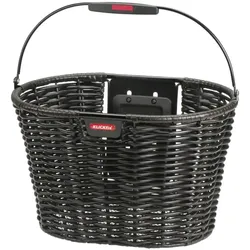 KLICKfix Lenkerkorb Structura Oval  schwarzbraun