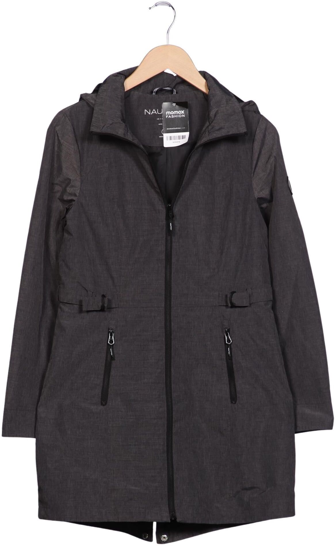Nautica Damen Mantel, Grau, Gr. S, Synthetik - Second Hand