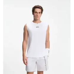 BOSS für Herren. 50543351 Trägershirt TOC weiß (XXL), Lässig, Baumwolle, Ärmellos / Hosenträger