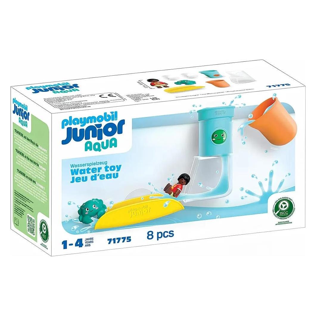 Playmobil JUNIOR AQUA: Wasserfalltank mit Rutsche (71775)
