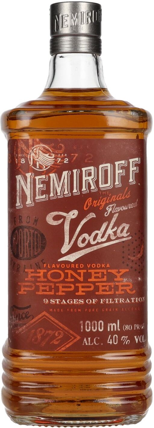 Nemiroff HONEY PEPPER Flavoured Vodka 40% Vol. 1l