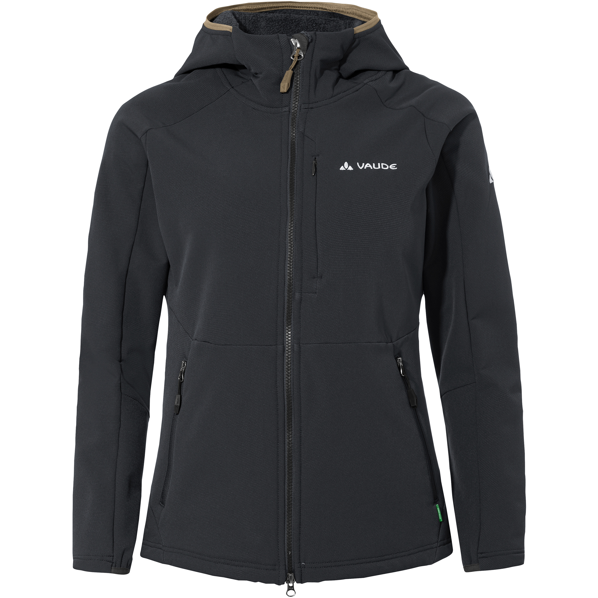 Vaude Elope Stormfleece Damen Softshelljacke schwarz Größe XS Trekking Windabweisend Wasserabweisend