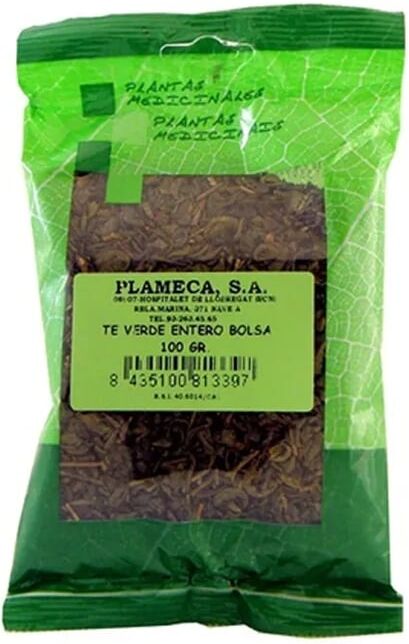 Plameca Chá Verde Inteiro Bolsa 100g