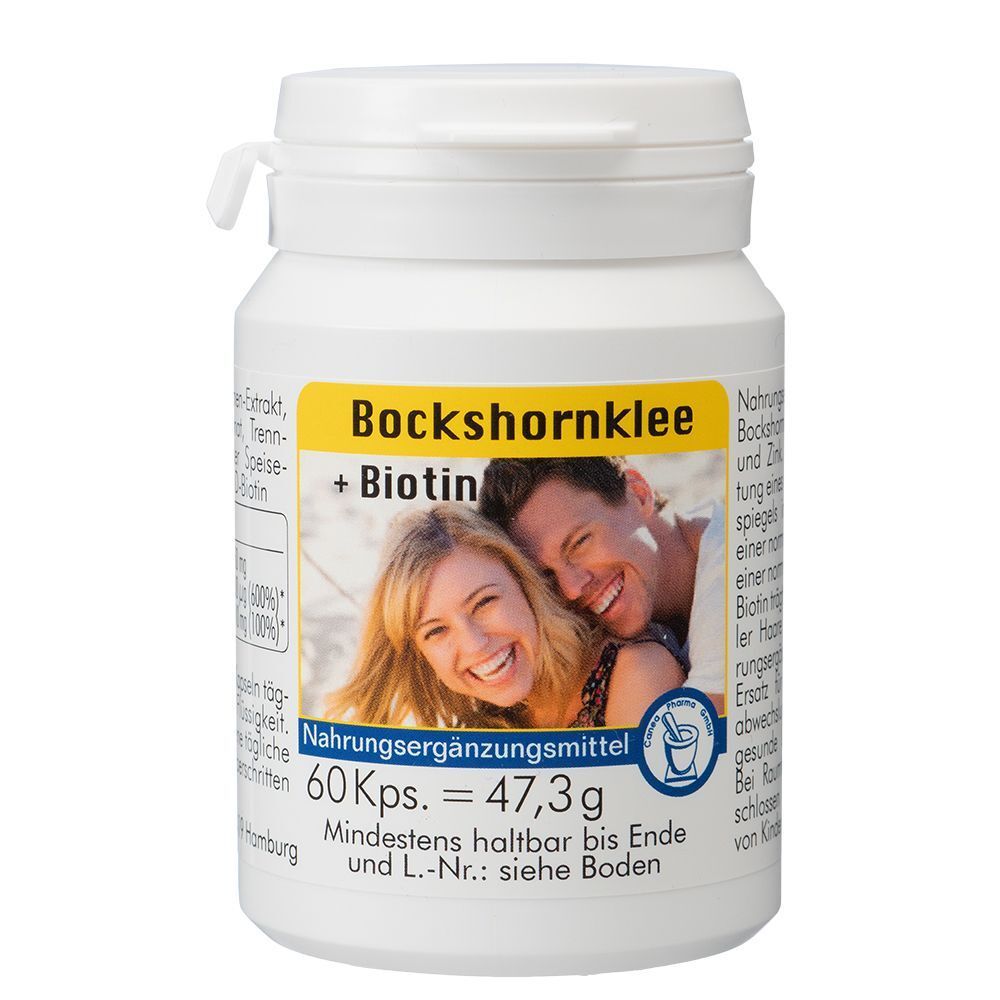 Bockshornklee+Biotin Kapseln 60 St