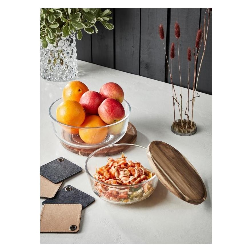 Scandinavian Home Glasskål med lock HOME Small (142898)