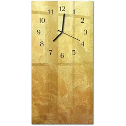 WANDUHR aus Glas 30x60 cm - Muster