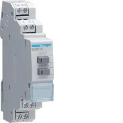 Hager EGN100 Digitale Multifunktions-Zeitschaltuhr mit Bluetooth, 1-Kanal
