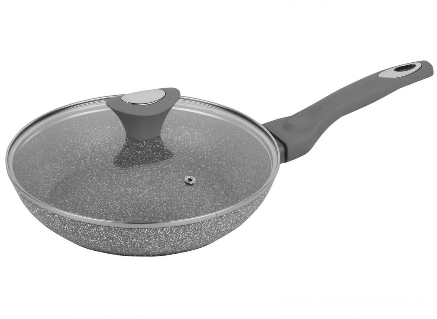Klausberg Granieten Koekenpan Marmo Grey 24cm KB7316