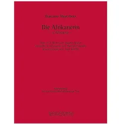 Die Afrikanerin Klavierauszug (dt/fr) Ope rin 5 Akten, Fachbücher von Giacomo Meyerbeer