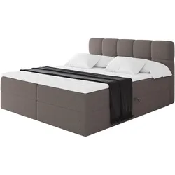 BOXBETT mit Matratze H4 - FAMA - 120x200 cm Braun Quelle