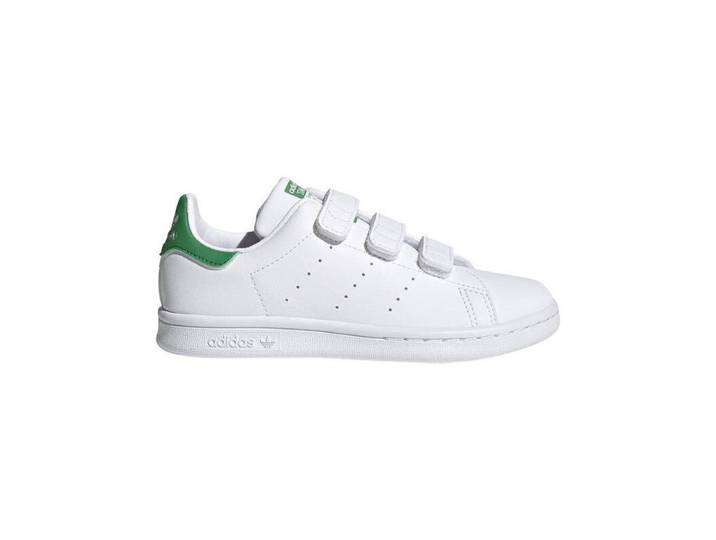 ADIDAS Stan Smith Enfant Velcro Blanc/Vert