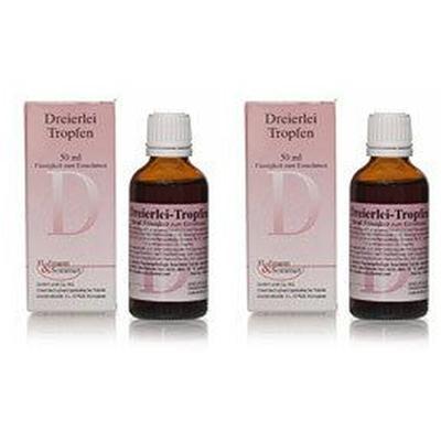 Dreierlei Tropfen 2x 2x50 ml