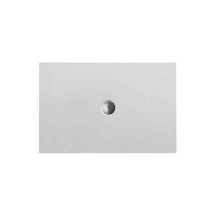 Duravit Rechteck-Duschwanne D-Code 120x80x3,5cm, weiß, bodenbündig, Antislip