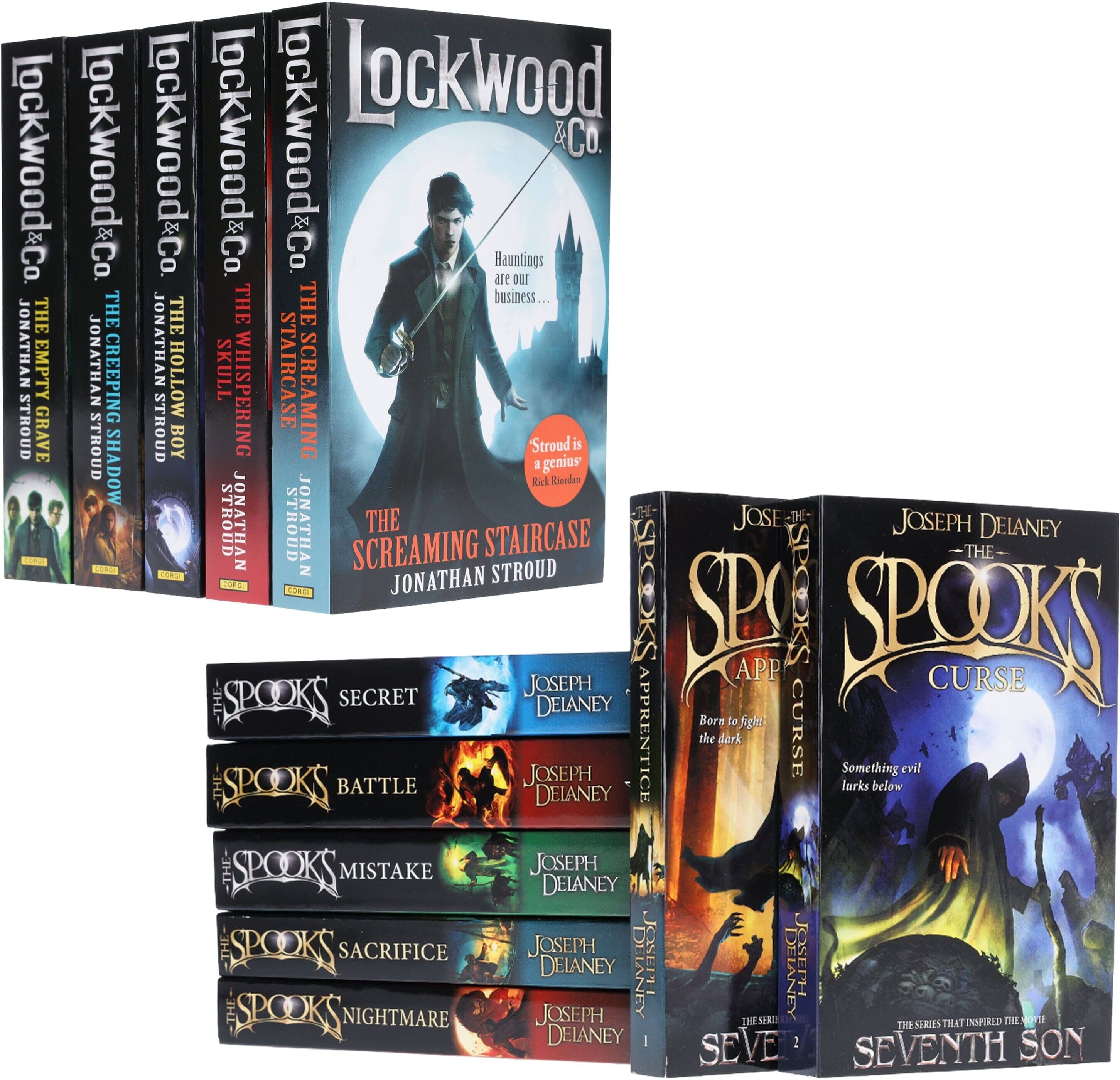 Spooks Wardstone Chronicles & Lockwood & Co: 12 Books Collection Set - Age 9-11 - Paperback Penguin Random House