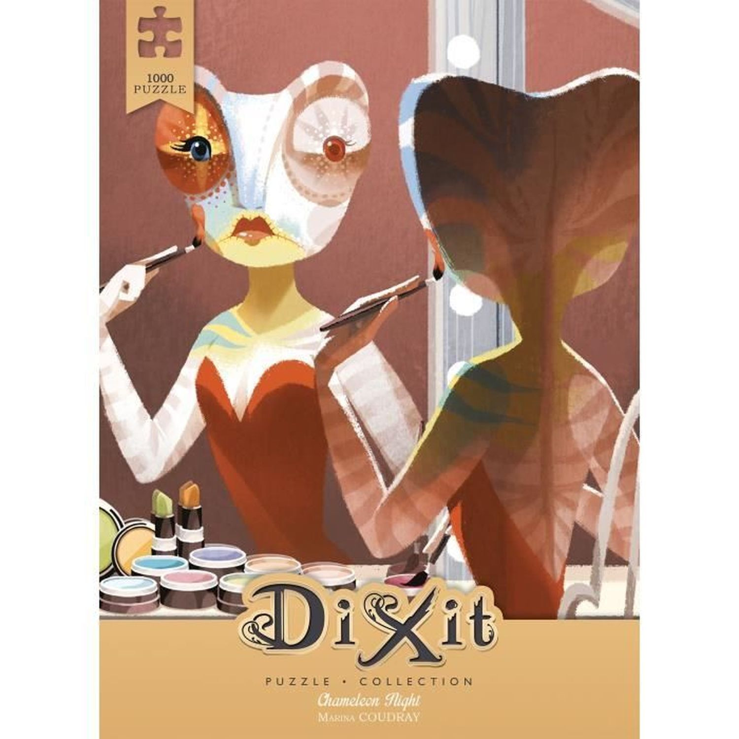 Libellud Dixit Puzzelcollectie Chameleon Nacht