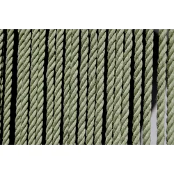 CASA Türvorhang Seil TOULON 4 Größe: 120x230cm Farbe: olivgrün