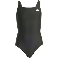 ADIDAS Kinder Schwimmanzug Kinder mit V-förmigem Rückendesign, Größe 170 in Schwarz Schwarz