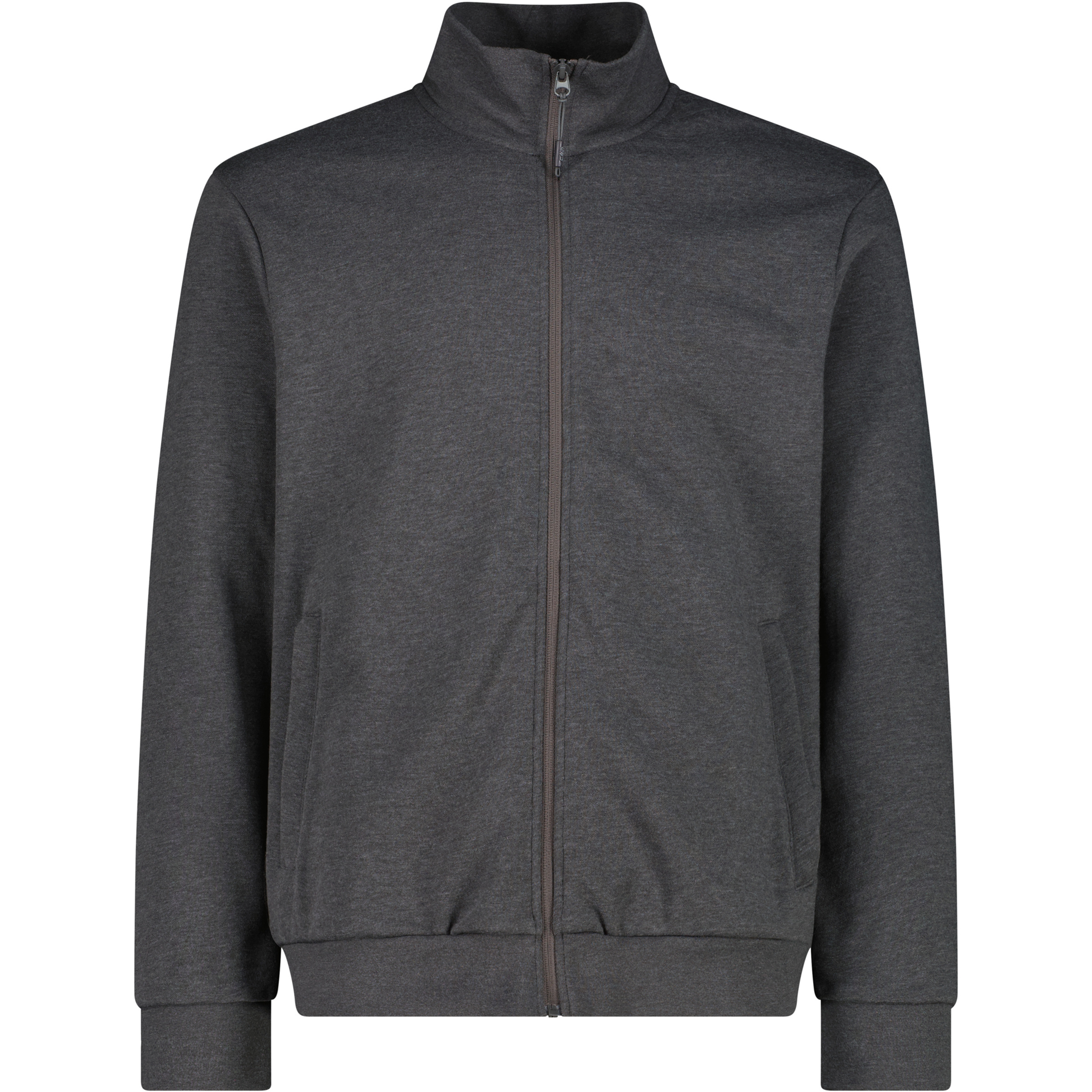 CMP Athleisure Herren Fleecejacke grau Größe M Lifestyle Atmungsaktiv