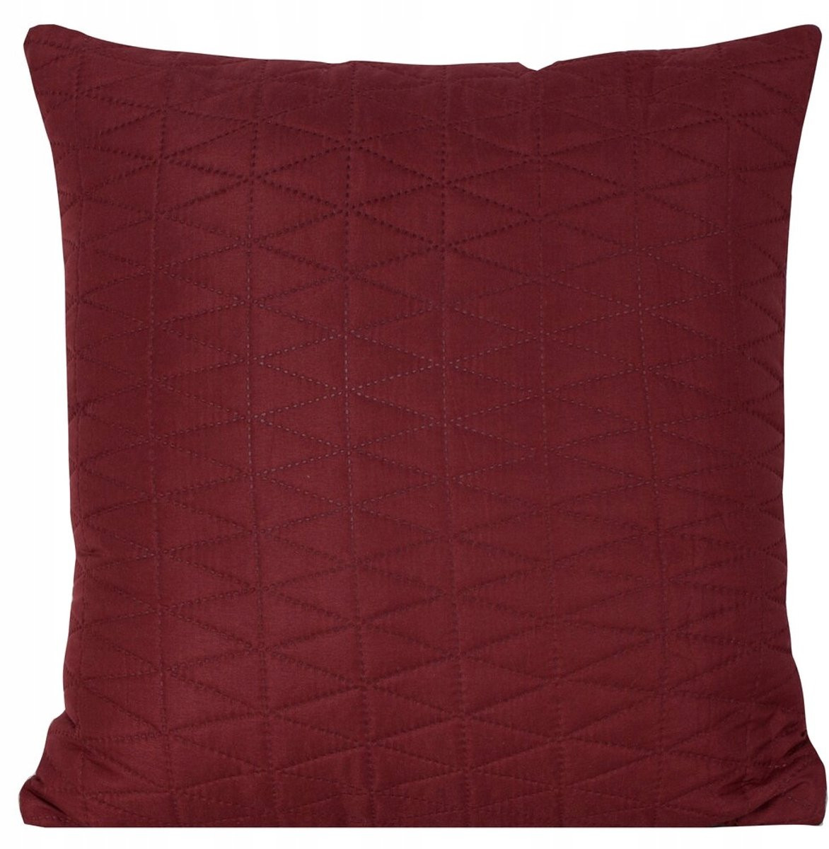 Eurofirany Decoratieve kussensloop BONI3, baksteenrood, 40 x 40 cm