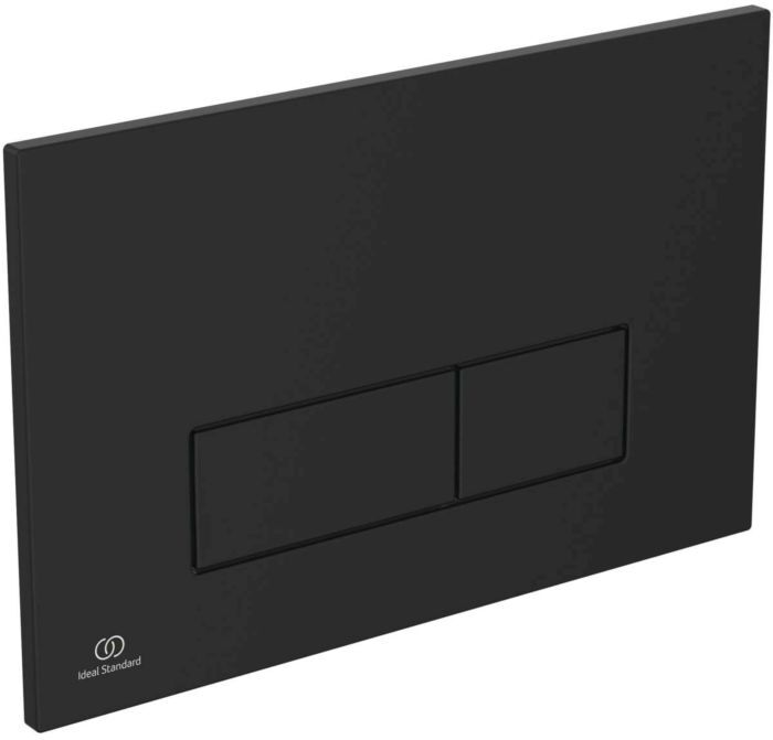 Ideal Standard WC-Betätigungsplatte R0121A6 234x8,5x154mm, mechanisch, schwarz