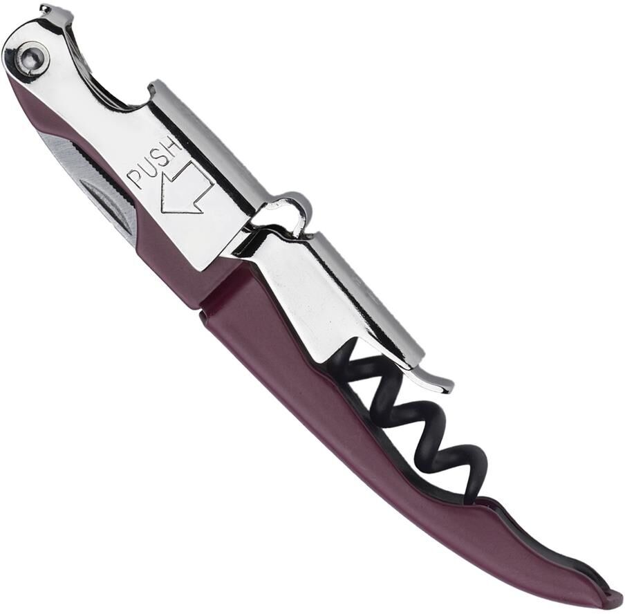 Brevetti Waf Levatappo da Cameriere Coutale 12x2,3 cm Bordeaux