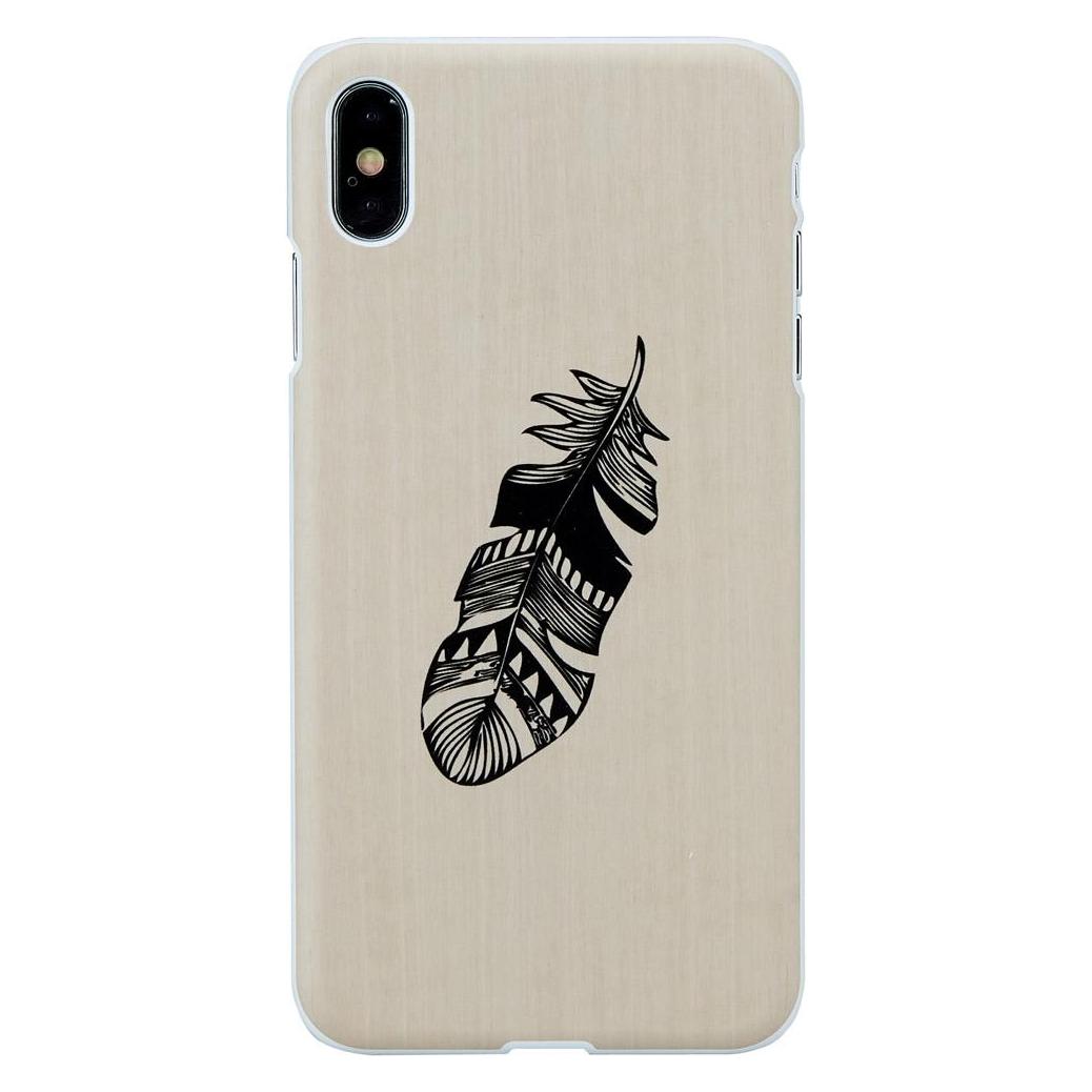 Man&Wood SmartPhone case iPhone XS Max indian white (Apple iPhone XS Max) (1000000334)