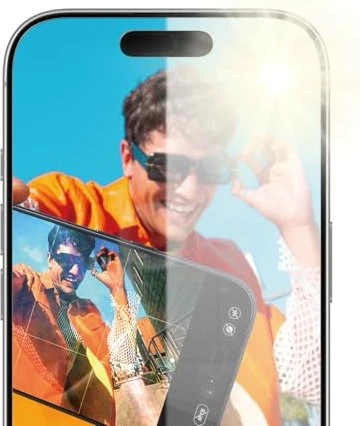 PanzerGlass Apple iPhone 17/16 Pro, entspiegelt, mit Einbaurahmen