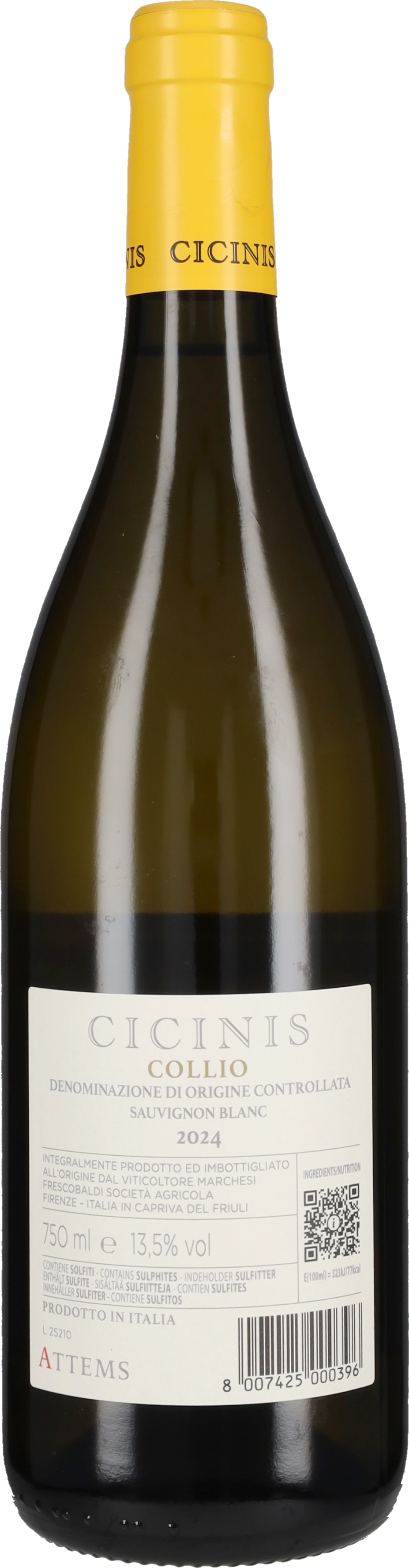 Attems Sauvignon 'Cicinis' 2025