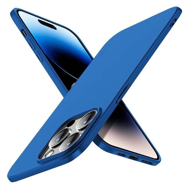 X-Level Apple iPhone 16 Pro - Guardian Backcase aus TPU, ultra dünn & flexibel, Kameraschutz, Blau (Apple iPhone 16 Pro) (50031521)