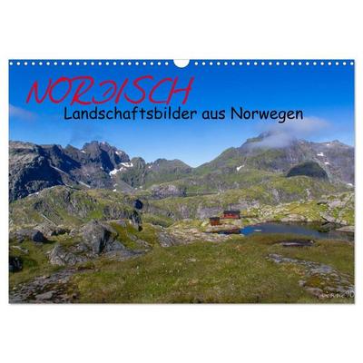 NORDISCH (Wandkalender 2026 DIN A3 quer), CALVENDO Monatskalender