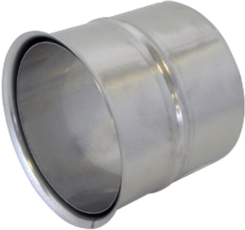 Bertrams VLE-Plus Wandfutter 19WFD130M Ø 130mmx0,6mm, doppelt, Edelstahl 1.4301