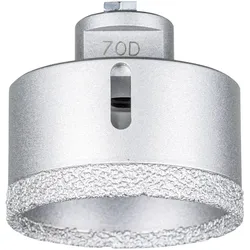 Pferd, Bohrereinsatz, DCD 70 M14 FL PSF 68300090 Diamant-Trockenbohrer 70 mm 1 St. (68300090) (70 Millimeter)