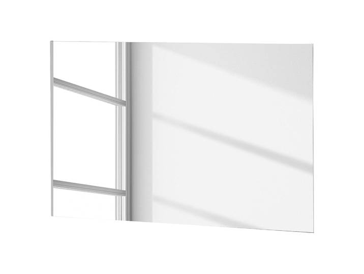 Spiegel Unique 87 x 55 cm 87 x 55 x 3cm Schwarz Spanplatte, beschichtet 87 x 55 x 3cm