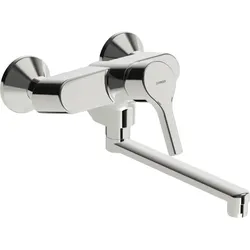 Hansa Hansapaleno Küchenarmatur 56512103 Wandmontage, schwenkbar, Ausladung 284mm, chrom