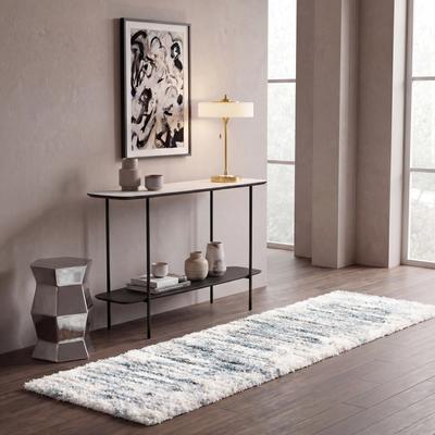SAFAVIEH Fontana Shag Ambrosia Modern Abstract 2-inch Thick Rug