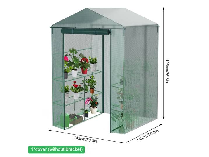 TarLII-Abri de plantes de jardin en PVC, grille de maintien au chaud, grille anti-pluie, balcon, fenêtres, housse de pluie, auvent étanche, vent pour plantes