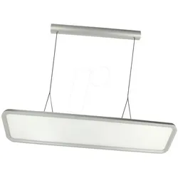 Synergy 21, Deckenleuchte, LED office line Abhängepanel grau (5750 lm)
