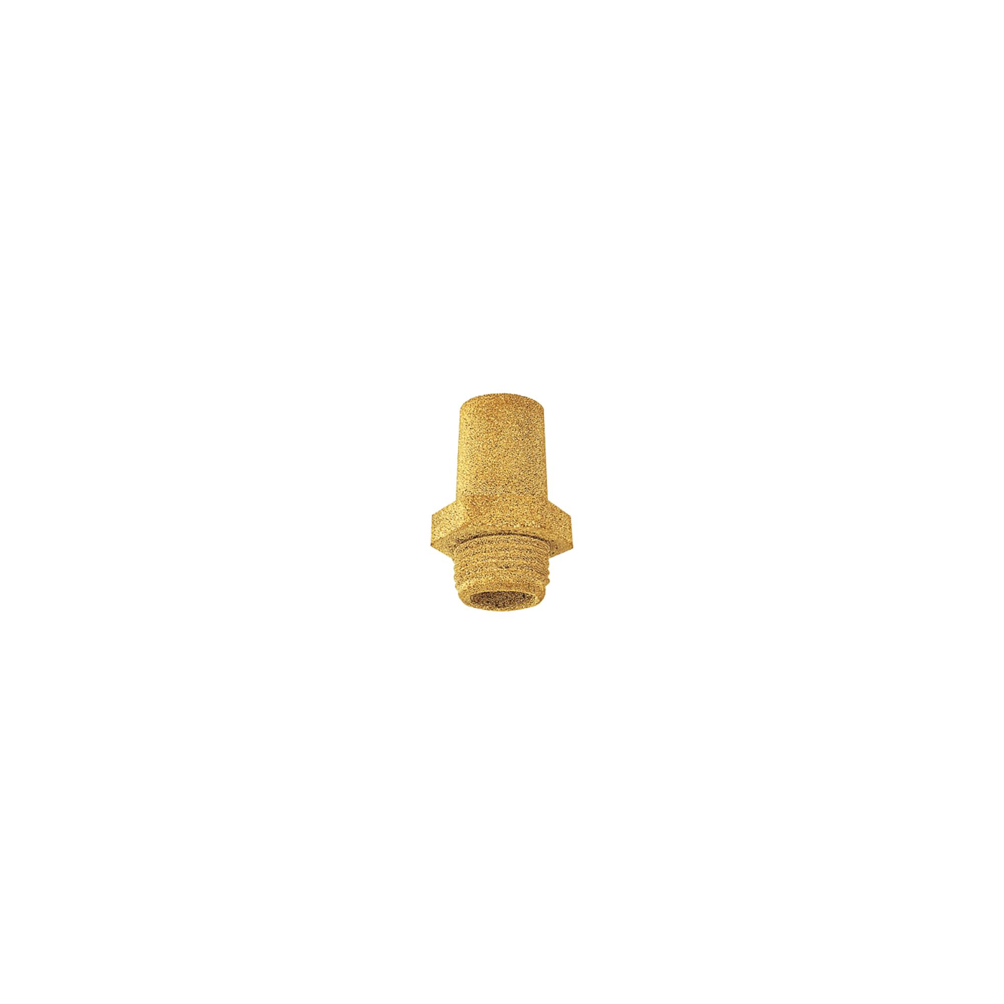 Riegler Sinterbronce-Schalldämpfer, Sechskant, G 1/4, SW 17 (567-2)