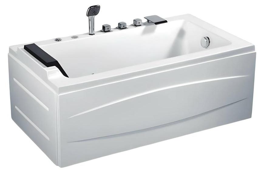 Whirlpool Luxuswanne Wellnesswanne Minibadewanne Bad Massagebad 171x77 cm