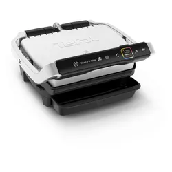 TEFAL OptiGrill Elite GC750D GC750D, Schwarz, Edelstahl, Quadratisch, Berührung,...