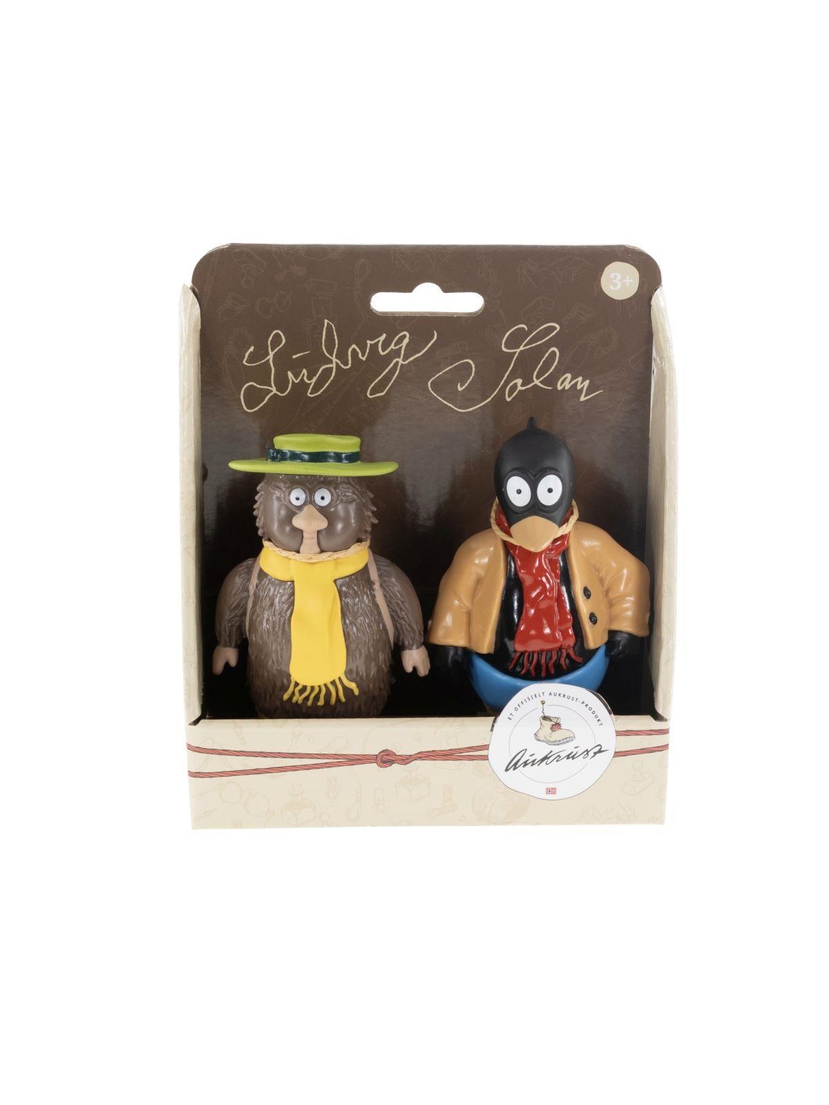 AUKRUST ludvig und sofus plastikfiguren 10cm