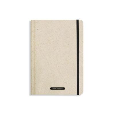 Notizbuch A5 liniert aus Süßgraspapier mit Graspapier-Cover – Nari – Easy – matabooks, Notizbuch von , Matabooks